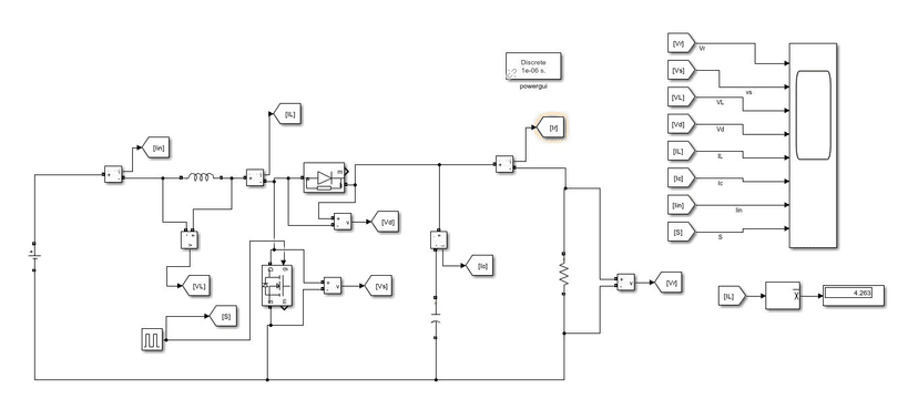 Boost Converter (Yükselten Dönüştürücü Tasarımı)