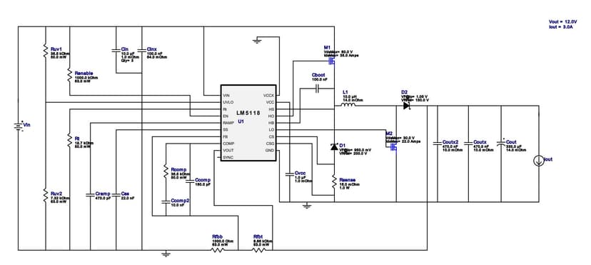 LM5118 ile 9-36V Girişten 12V Sabit Çıkış Alabilen Buck-Boost Konvertör Tasarımı görsel 5: PCB