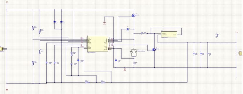 LM5118 ile 9-36V Girişten 12V Sabit Çıkış Alabilen Buck-Boost Konvertör Tasarımı görsel 4: Schematic